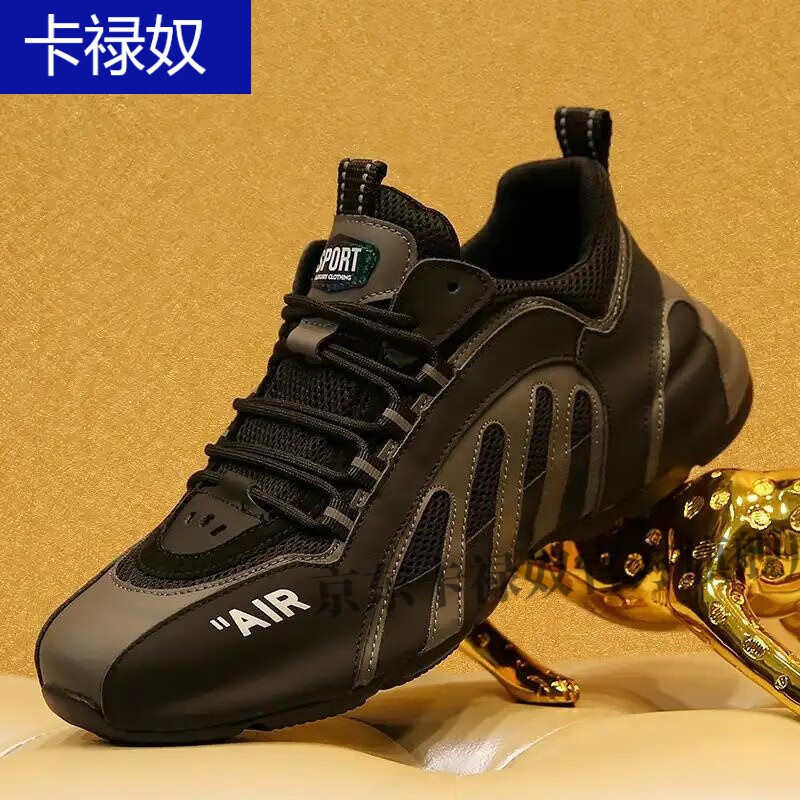 卡禄奴然星雪狸男鞋男女情侣款休闲运动鞋113057户外跑步鞋3057白色男