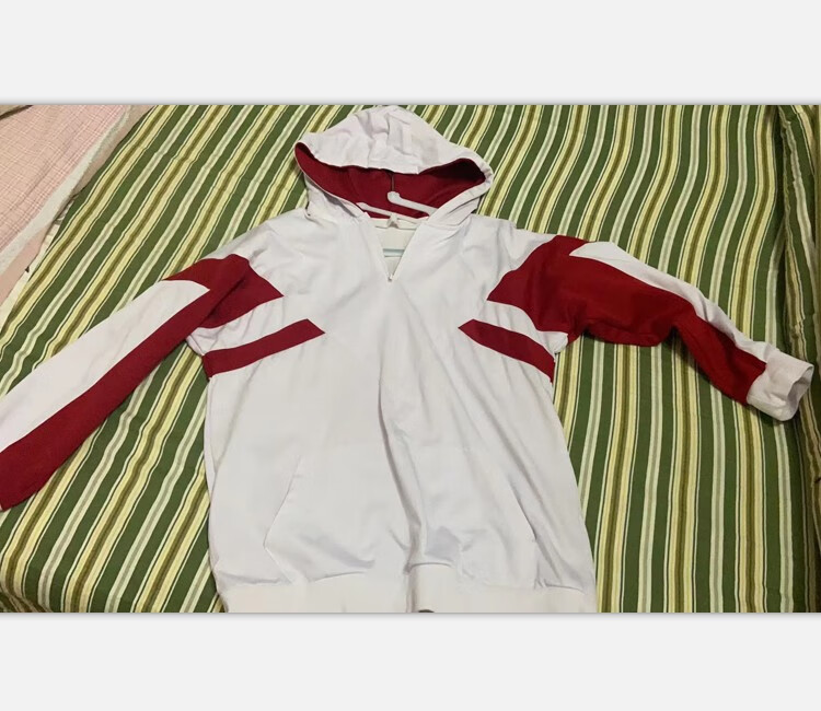 北京校服人大附中同款夏短袖长袖t恤 秋抓绒厚款t恤中性可以印字 白色