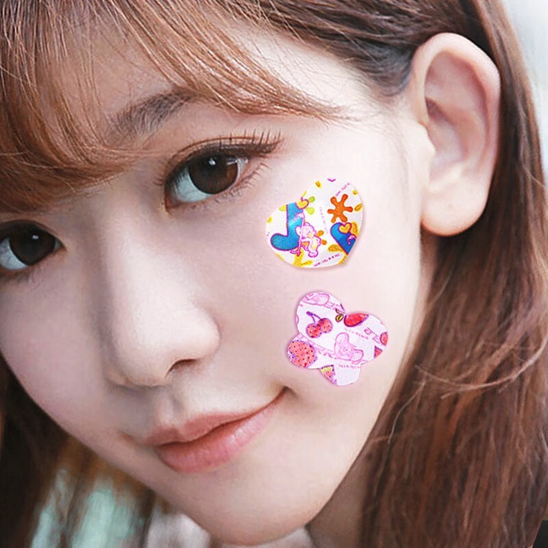 200片卡通创可贴防水ok绷可爱迷你韩国小清新儿童透气少女创口贴少女