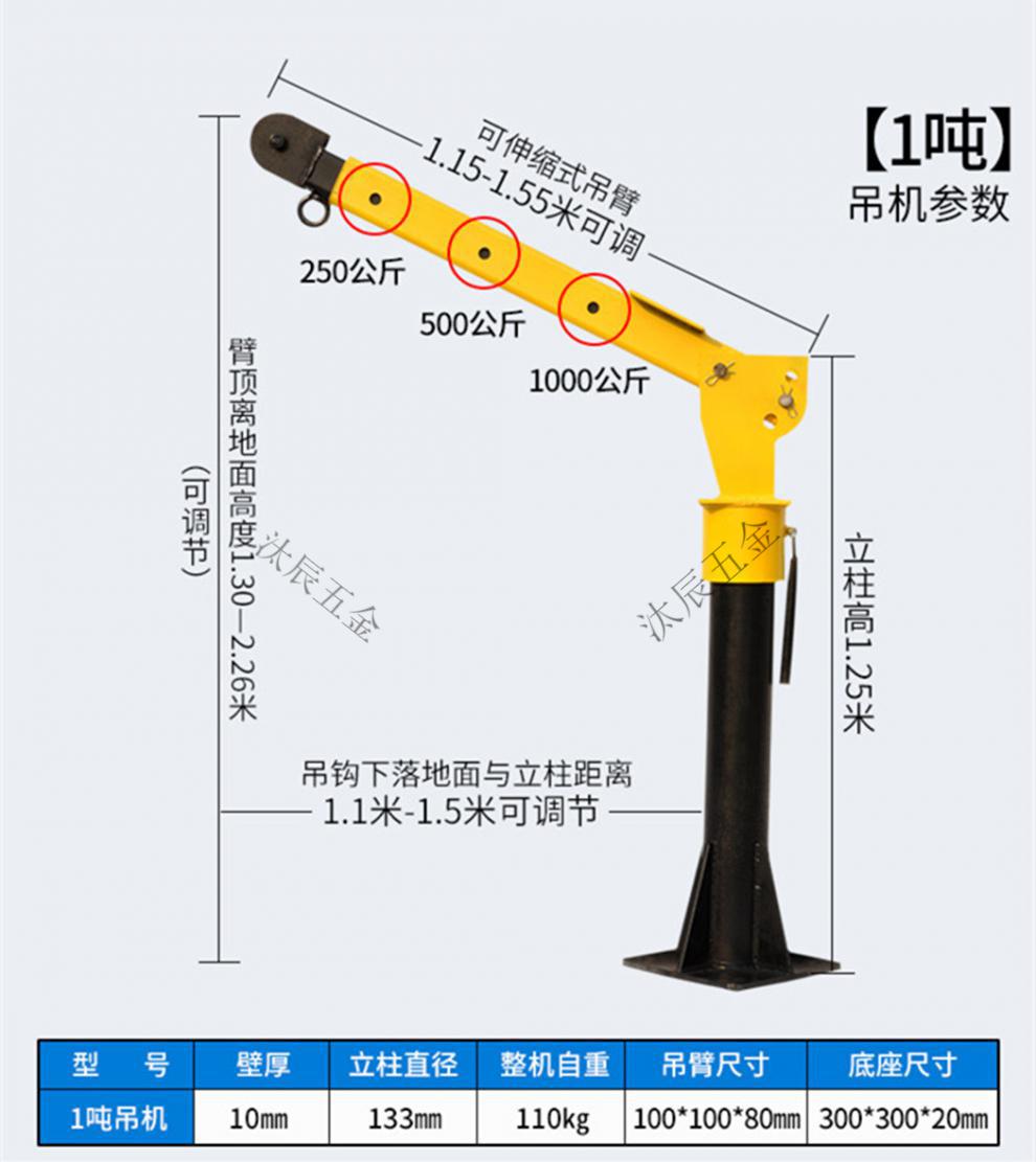 车载吊机安装方法图片