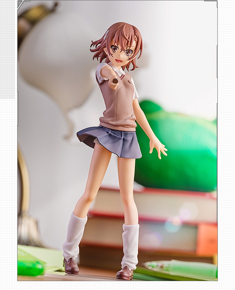 某科学的电磁炮周边御坂美琴手办魔法禁书目录cos 现货 18cm【图片