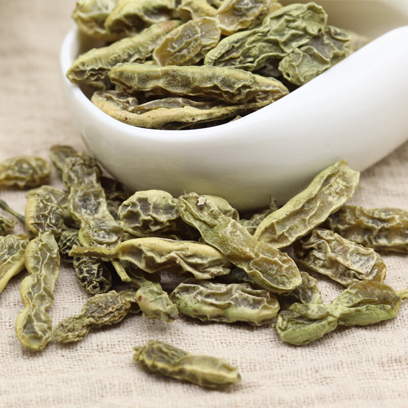 北京同仁堂槐角中药材槐豆茶国槐角子 槐树子500g中草药制槐角【图片