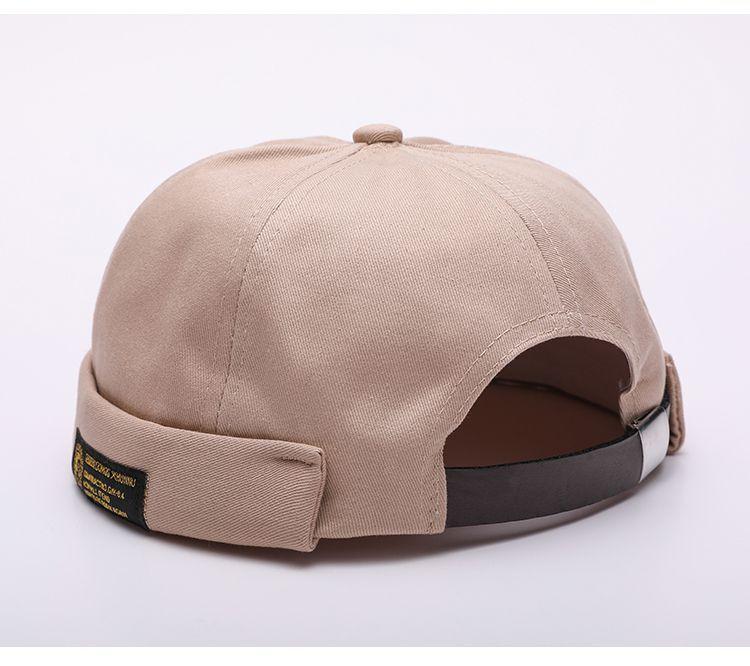 希尔库班光头帽薄款帽子无檐瓜皮帽地主帽男街头潮人嘻哈帽子女流氓帽