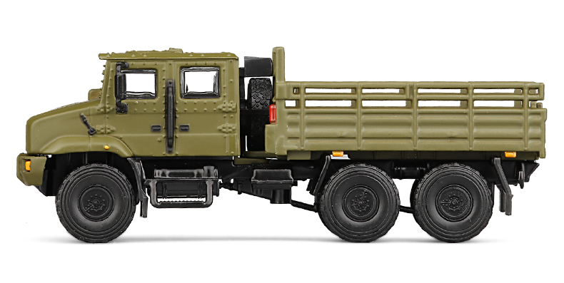 2022新款jkm164mv3六轮战术运输卡车合金车模军事金属模型玩具摆设