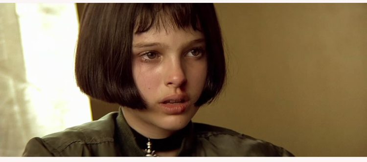 这个杀手不太冷玛蒂达同款女生短发 空气薄刘海bobo头短直发假发 棕色