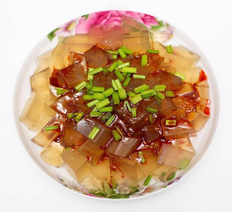 海藻凉粉 青岛石花菜老凉粉海石花凉粉500g/袋 5*500g/袋石花菜海凉粉