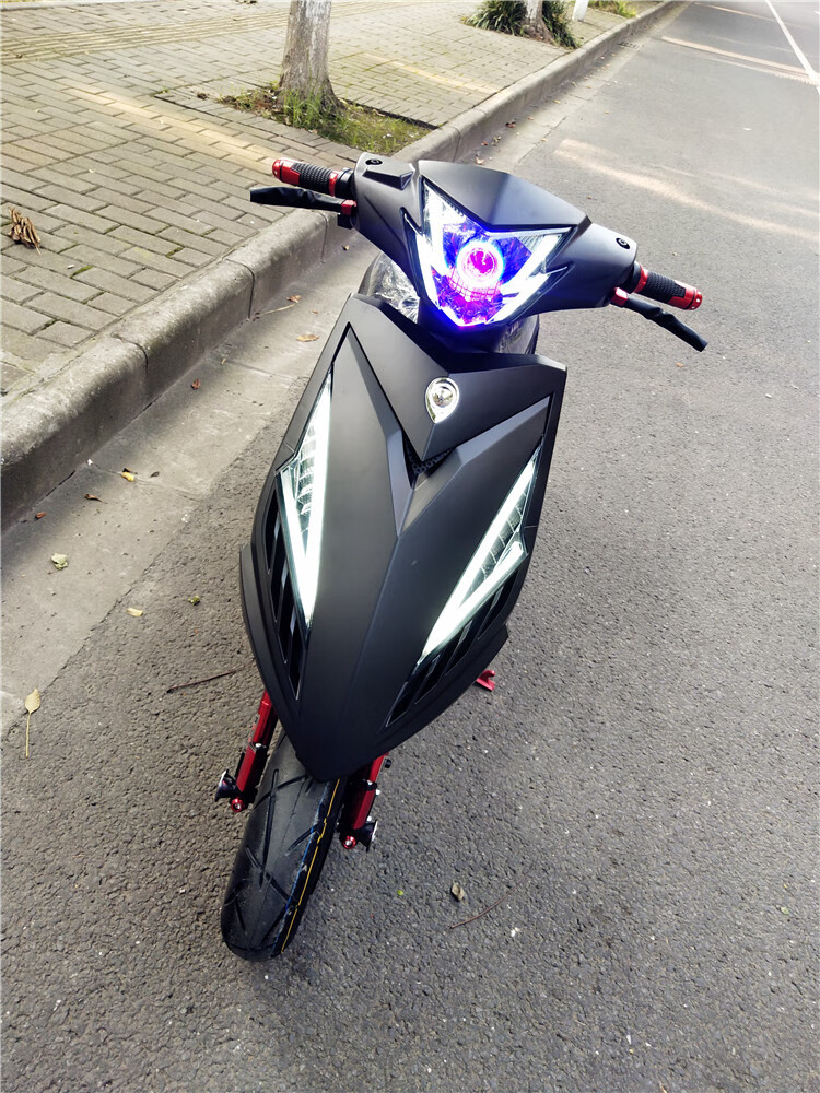 战速电动车鬼火电摩改装120v高速大功率电瓶车96v72v电动摩托车