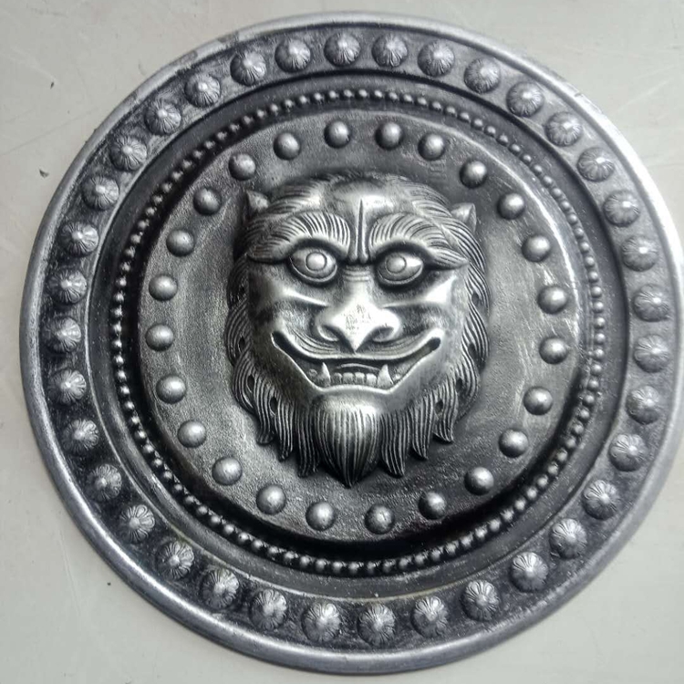 【2022新款】 仿中国古代士兵盾牌古装演出拍摄道具将军酒吧密室布景