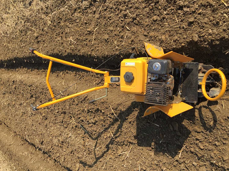 bama汽柴油四驱微耕机小型多功能开沟机农用旋耕机耕地机犁田机 柴油