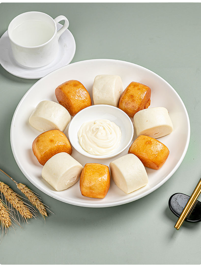 享口福奶香小馒头儿童营养早餐包子面食糕点速冻食品油炸烧烤食材奶香