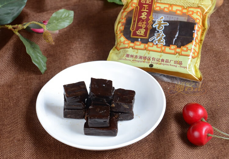 潮州特产小吃潮包记正名姑嫂香腐姑苏香腐乌香腐黑豆腐配粥饭零食 5袋