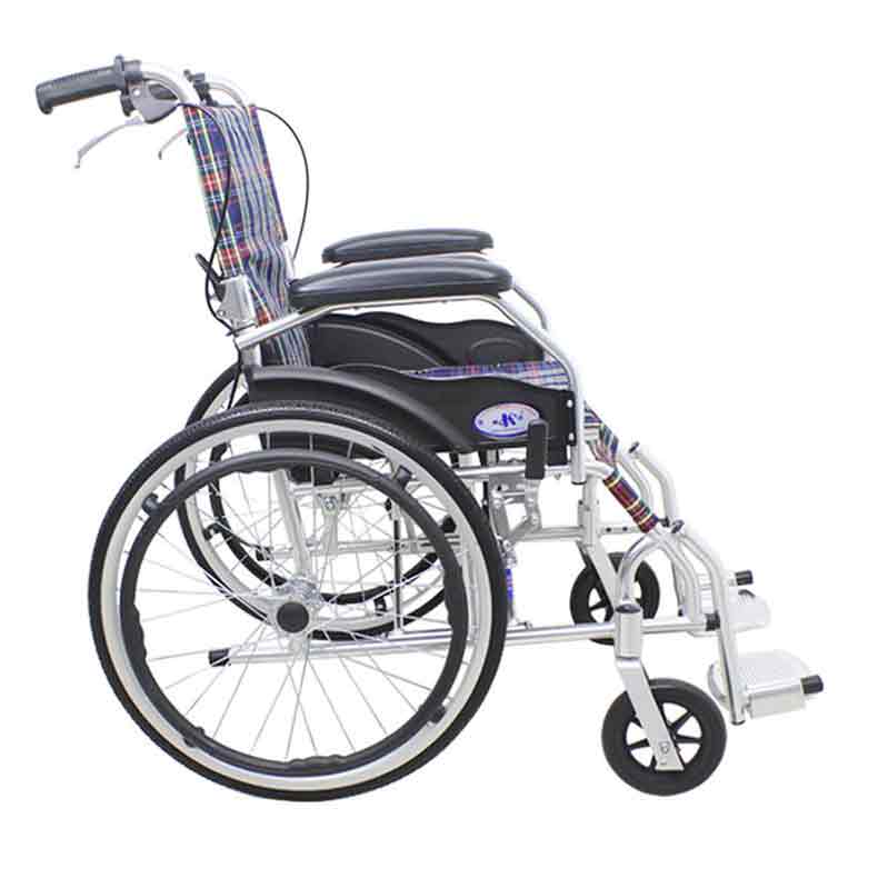 凯洋老年人轮椅轻便ky864lj手推自推式带刹