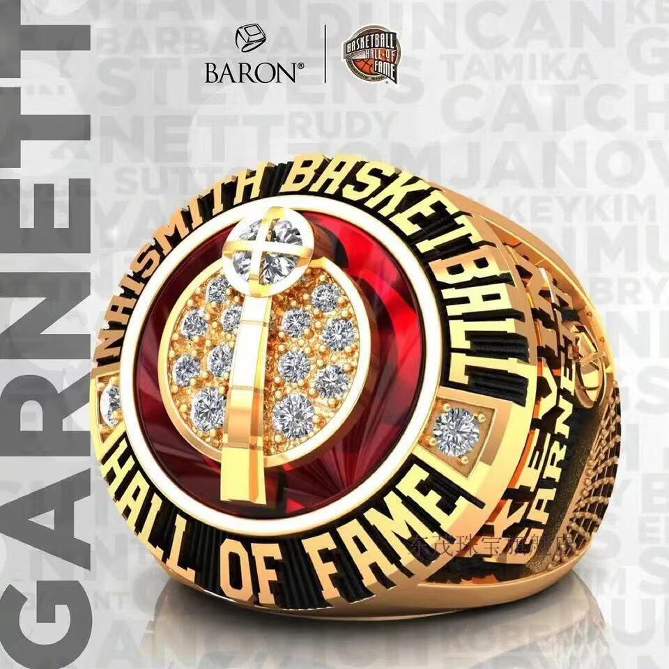 篮球戒指nba总nba2021年科比名人堂纪念公牛6冠礼盒