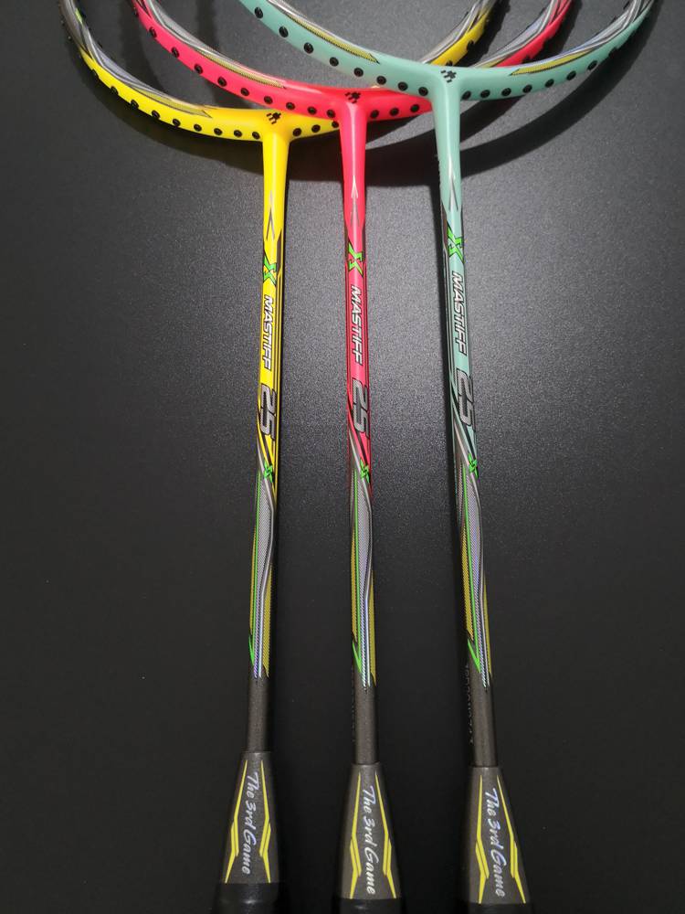 x-mastiff 25 羽毛球拍4u攻防球拍 xm25湖蓝色 bg66um【图片 价格