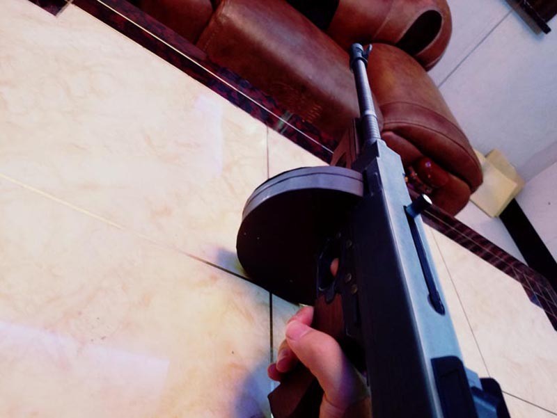 3d立体拼图diy手工拼装纸模型11145cm巴雷特m82a1儿童成人节日生日