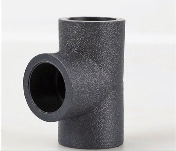 pe管件自来水管pe正三通202532pe等径三通pe接头pe管件63等径三通