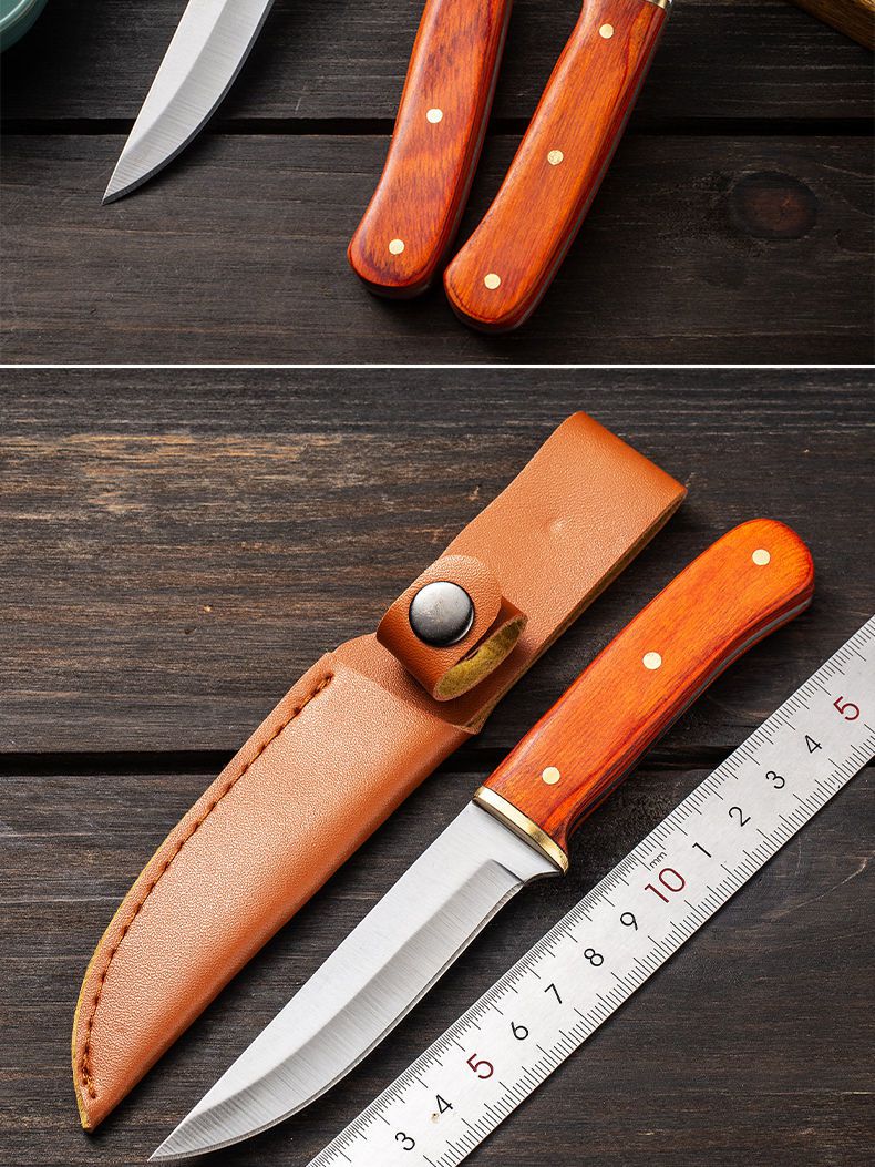 蒙古手工小刀纯手工内蒙古小刀子小型吃肉割肉专用手把肉恩克同款刀