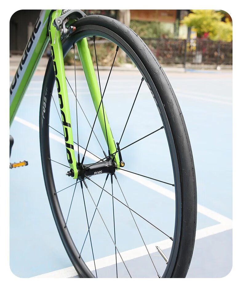 【全新升级】马牌公路车外胎防刺黄边光头胎700*23c25c单自行车轮胎