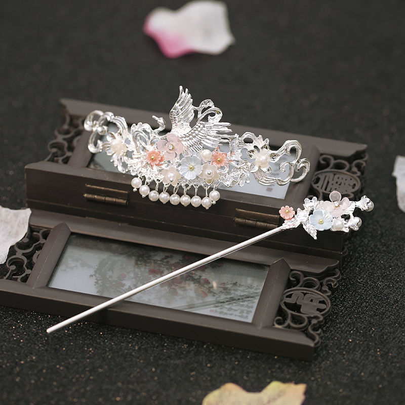 浙饰界汉服头饰簪钗冠古风发饰簪子汉元素束发发簪发冠表演拍照古装