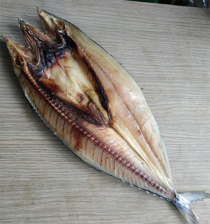 青岛特产一卤鲜甜晒鲅鱼淡晒马鲛鱼鲅鱼干甜晒微盐干货水产3条特惠