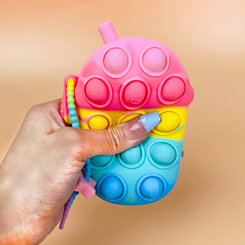 2022新款硅胶解压玩具捏捏乐解压球戳戳乐办公室减压手捏按压球大号捏