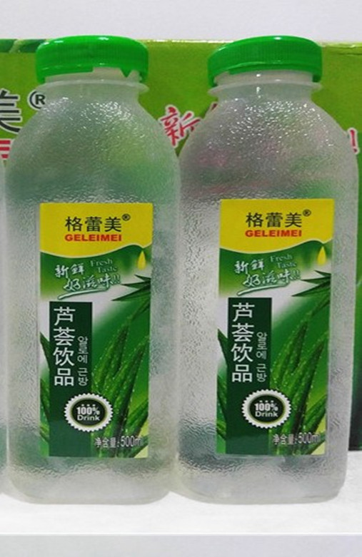 格蕾美飲品 500毫升/5瓶 蘆薈汁 藍莓汁 芒果汁 橙汁 蜜桃汁飲料 蘆薈