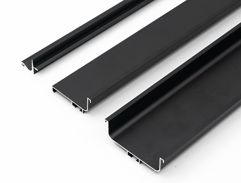 橱柜免拉手槽五金型材厨房极简铝材地柜c型l型吊柜隐形拉手嵌入式 57