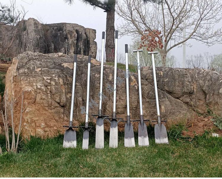 挖树铲神器锰钢加厚铲树根锹挖沟工具挖苗铁锹农用铲子洛阳铲 中号40