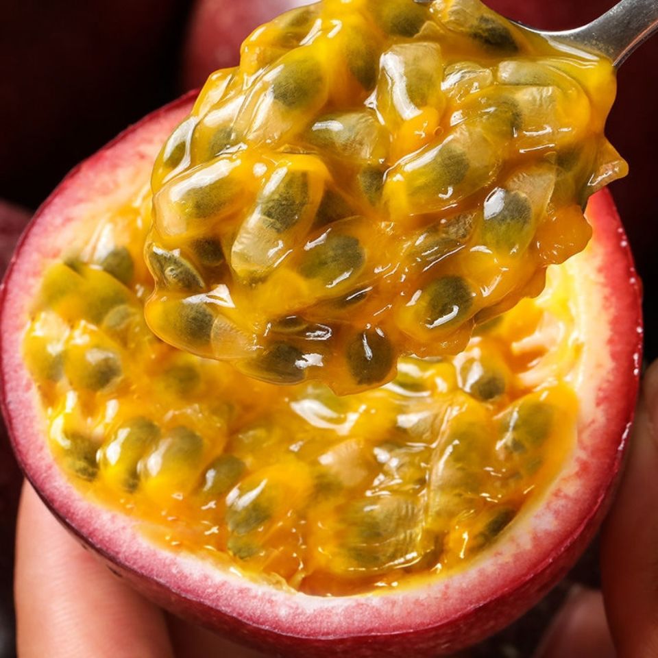 现货直发百香果批发新鲜应季热带水果现摘整箱批发3斤5斤皱皮百香果