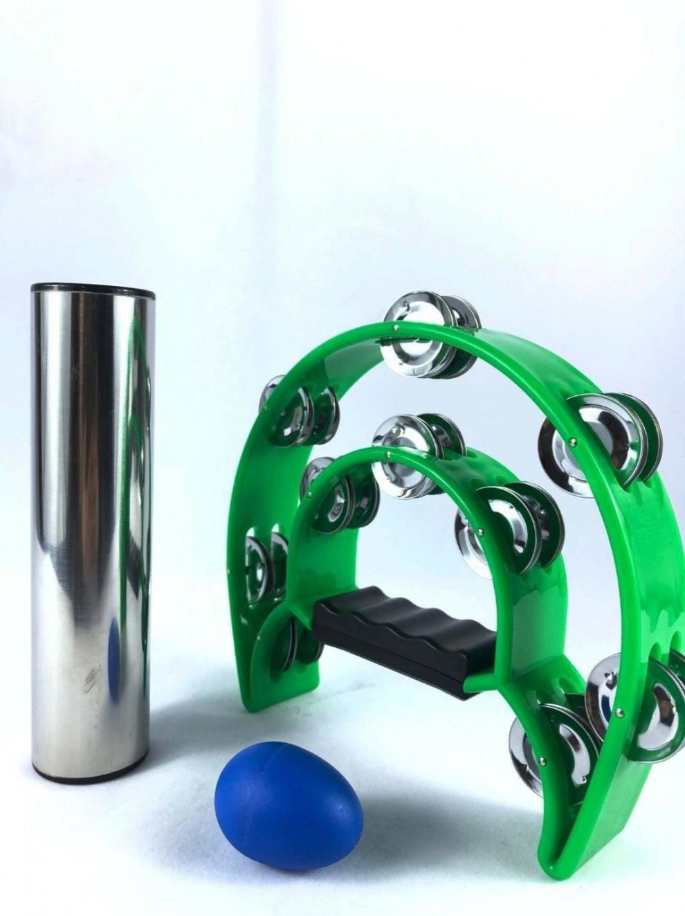 打击乐器金属砂筒不锈钢铁沙筒沙筒ktv乐队沙锤伴奏摇铃蓝色一套