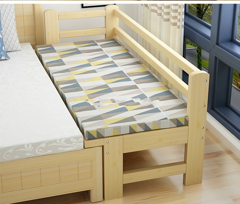 实木床加宽拼接板床加宽铺板床边床单人床拼接床可定制1806040高度可