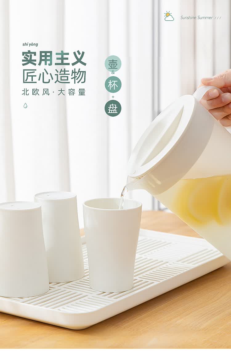 家用茶杯茶具装玻璃杯收纳盒置物架晾杯架沥水杯架大号蓝色同款2个装