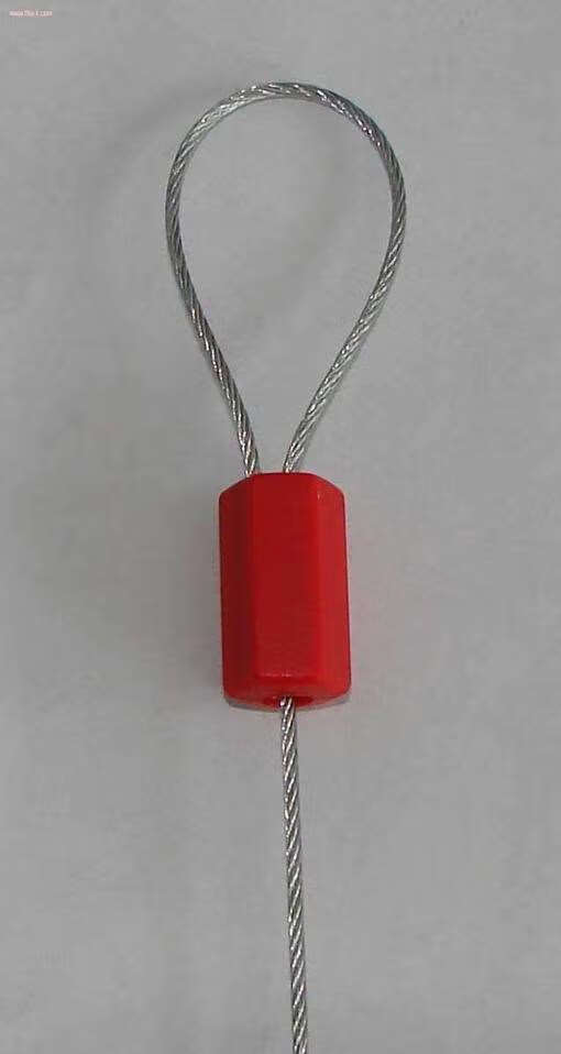 一次性铅封 临时封条 集装箱货柜钢丝封条 物流铅封 100个【图片 价格