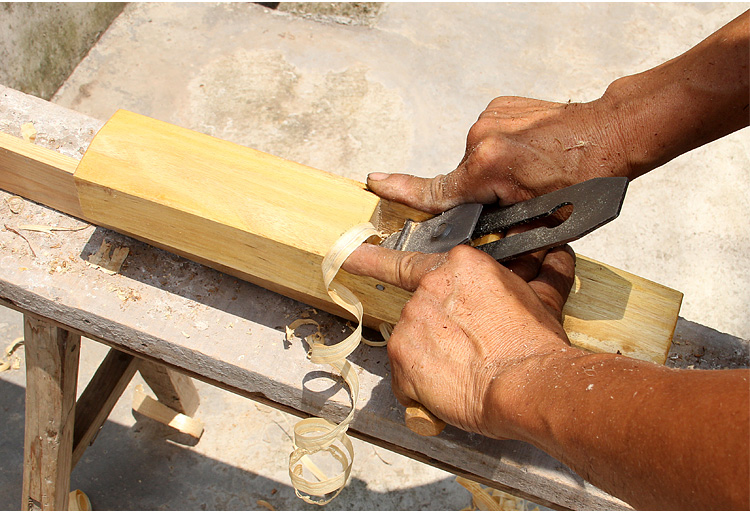 适用于黄檀刨子 刨黄檀木 木工刨手推刨手工刨子栀司 黄檀一字刨 无