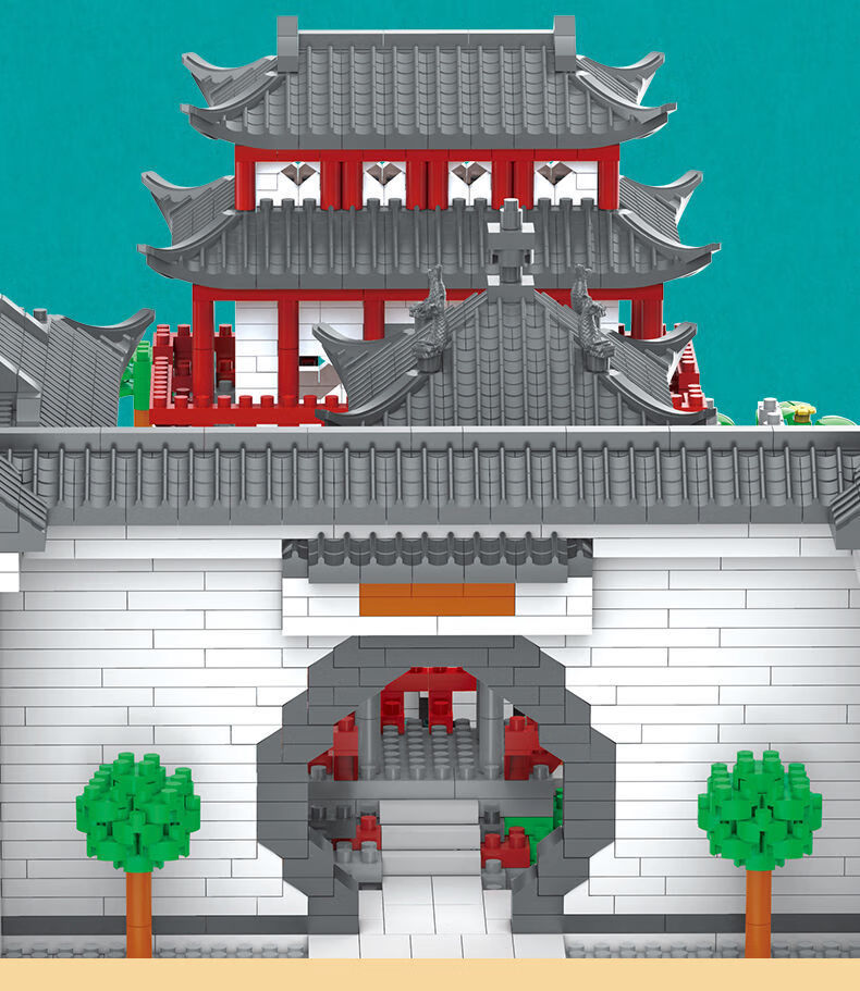 乐高lego旗舰积木阿房宫建筑模型拼装高难度男女孩子礼物 滕王阁