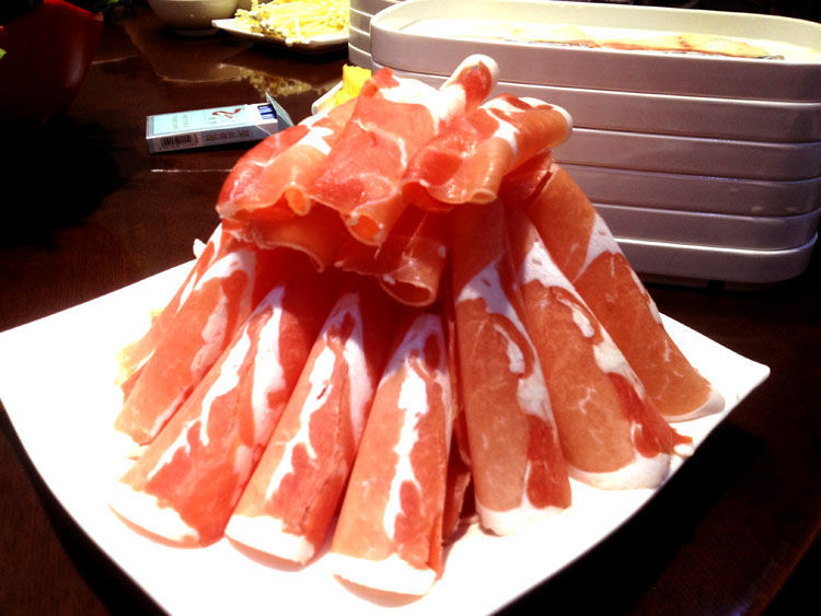 呼伦贝尔大草原西旗羔羊肉卷涮火锅新鲜羊肉5斤卷海拉尔精腿羊肉卷5斤