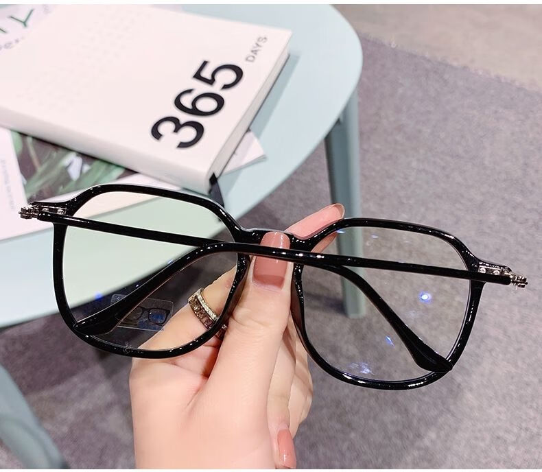 眼镜框男超大框素颜神器眼镜女学生韩版大框防蓝光辐射黑框眼睛女有