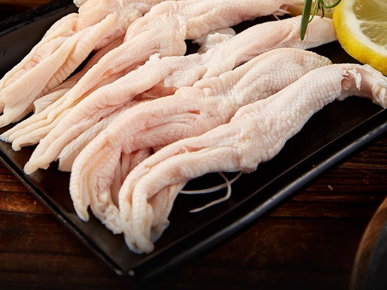 【脱骨鸭掌】无骨鸭掌冷冻去骨鸭爪无骨鸭爪鸭爪 脱骨鸭掌5斤装【图片