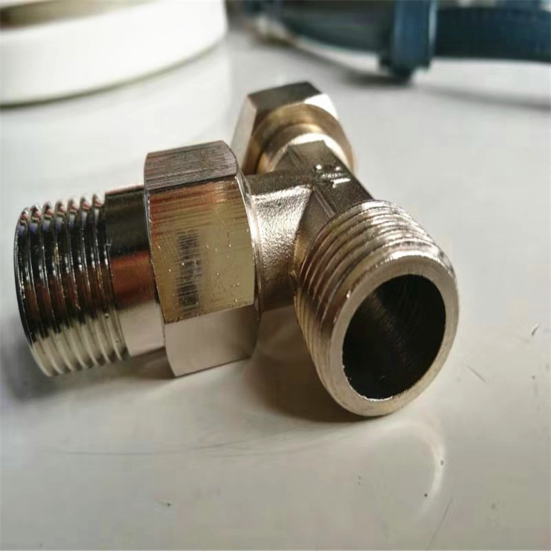 燃气热水器单向阀6分dn20燃气热水器带单向阀三通接头外丝三通止逆阀