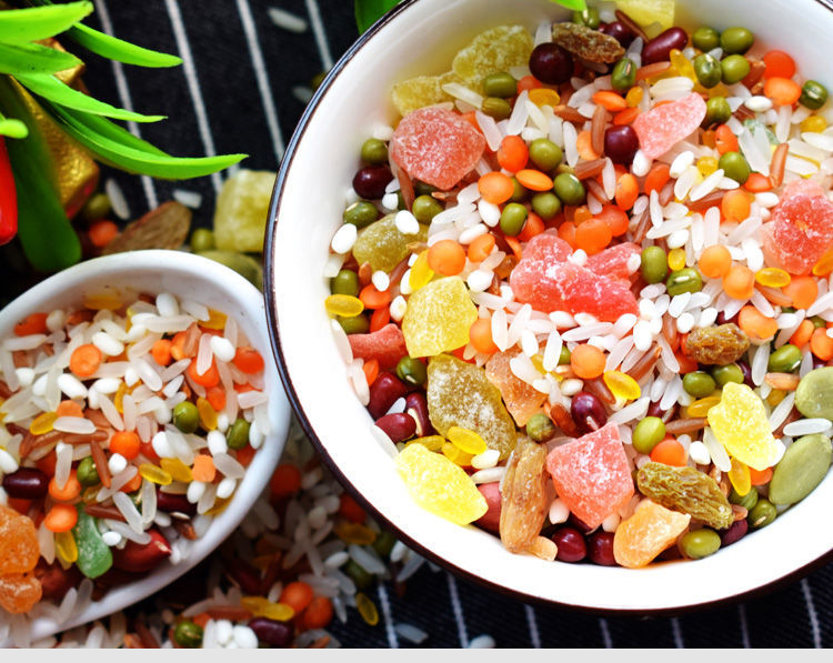 儿童水果粥八宝粥原料3斤5斤装五谷杂粮粗粮代餐粥腊八粥营养早餐