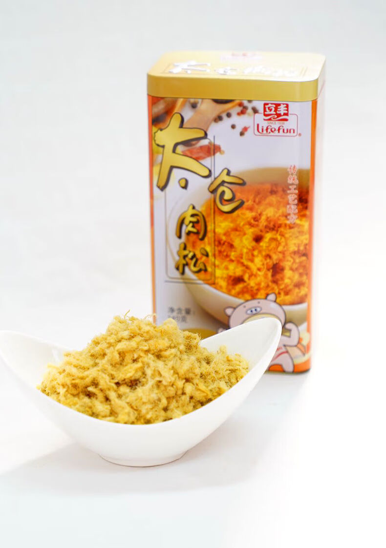 9折上海立丰太仓肉松160g装办公点心办公休闲美食零食老人儿童早餐