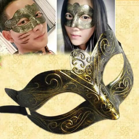 斗罗大陆唐三的面具斗罗大陆cos唐三面具儿童玩具小丑半脸七怪面具