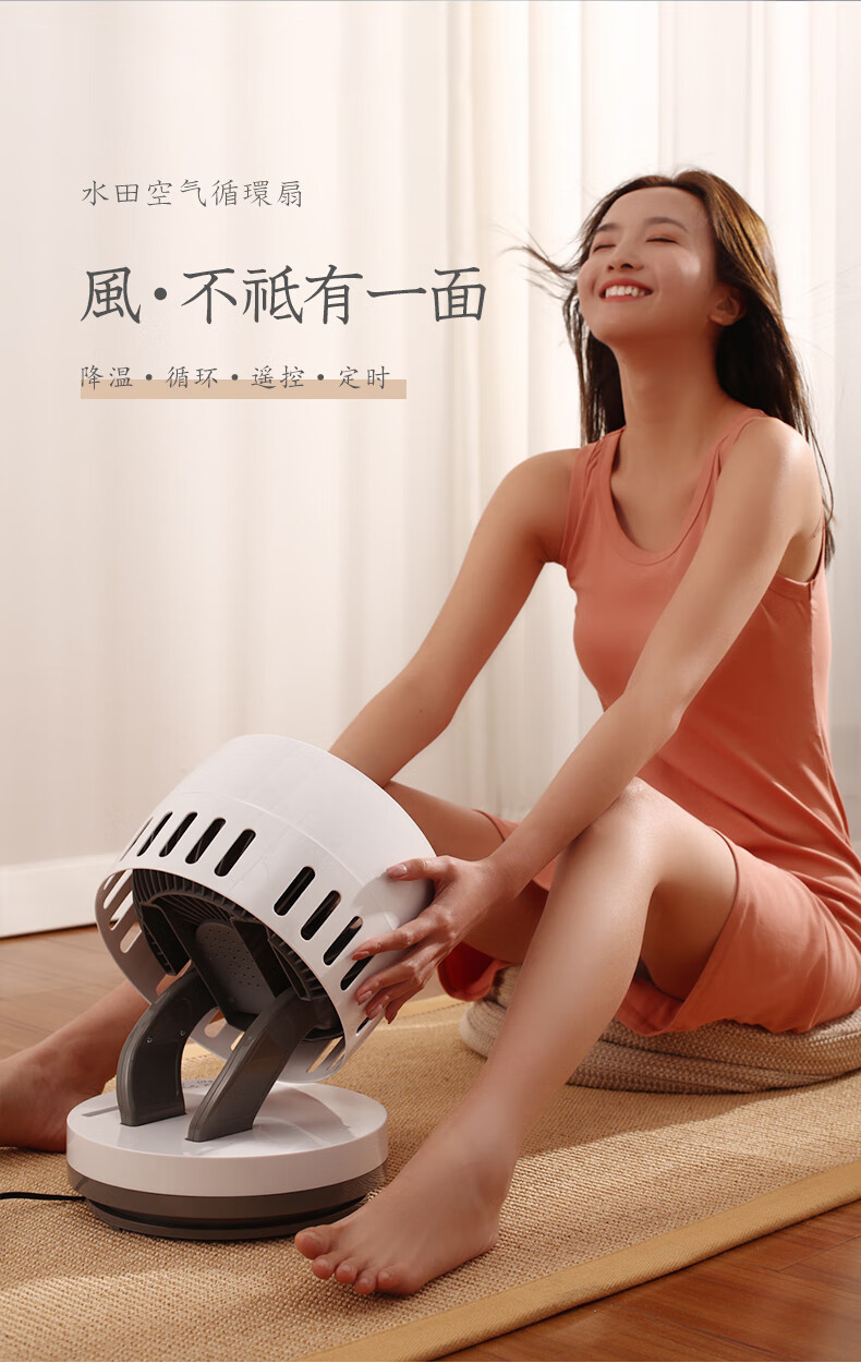 【顺丰】新款水田空气循环扇日本水田空气循环扇电风扇台立式落地扇