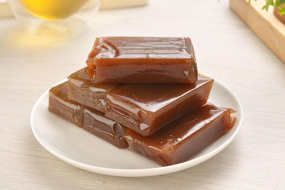 羊羹系列多种口味羊肝羹栗子羹糕等零食小吃北京特产500g红蜜豆羊羹