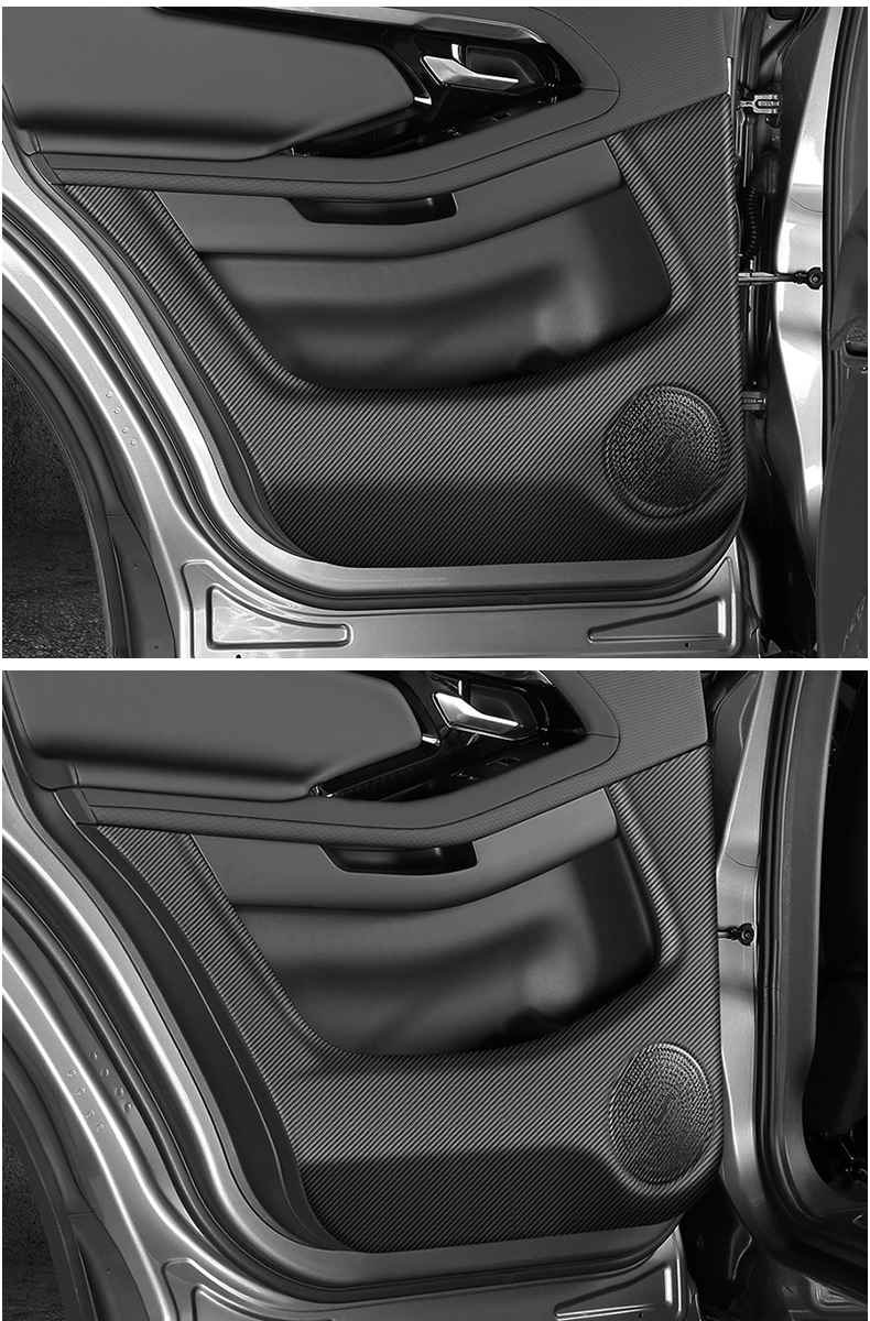 达珀德适用于2021款路虎揽胜极光l车门防踢垫极光l车门防护贴防刮极光