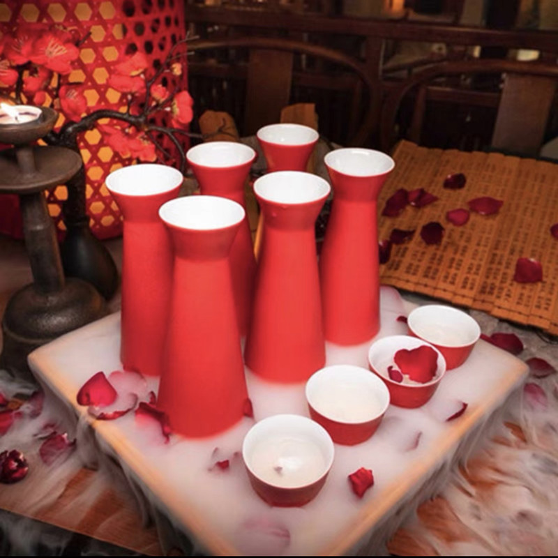 斗酒酒具斗酒系列二麻酒馆酒具国潮酒吧网红小酒馆贰麻耍江湖七堂酒具