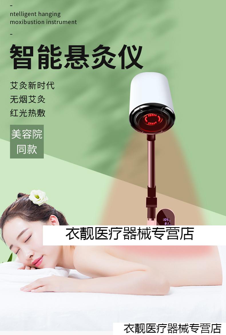 仪新款熏蒸仪家用艾灸仪立式美容仪器家用益生 升级红光版【图片 价格