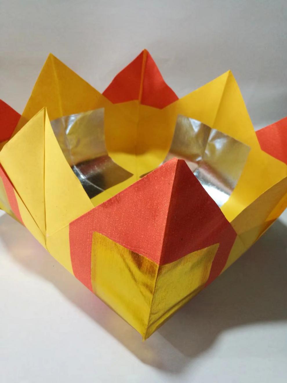 12寸莲花盆手工制作10小包一扎共100个节日微烟烧纸