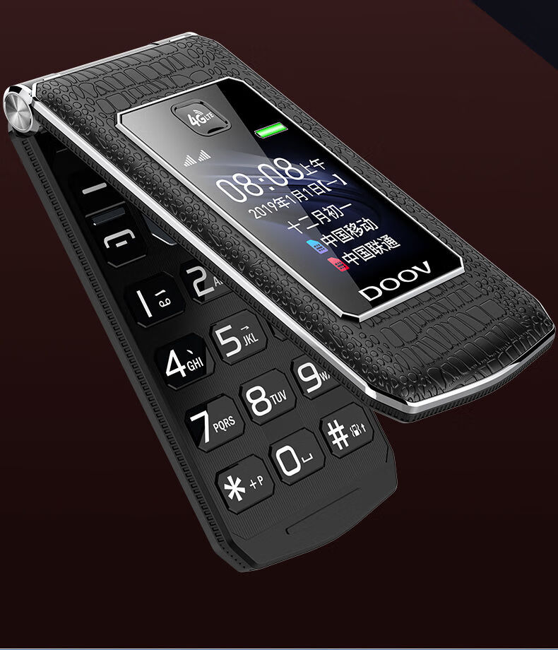 官方旗舰朵唯doov通用老人手机联通4g通触屏手写大字声超长待机智能