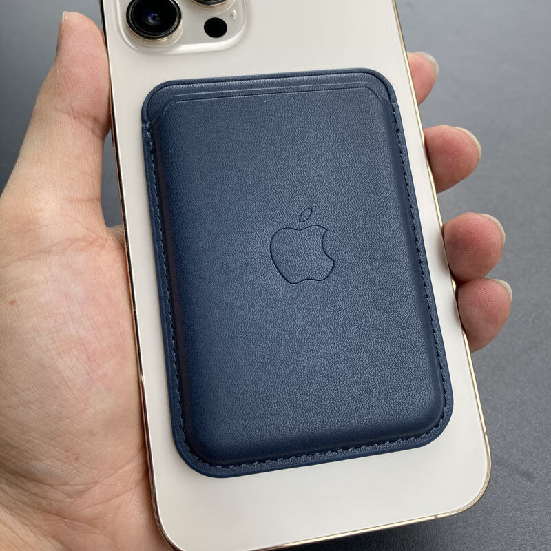 magesafe皮革卡包magsafe磁吸卡包适用于苹果13promax磁吸壳配件